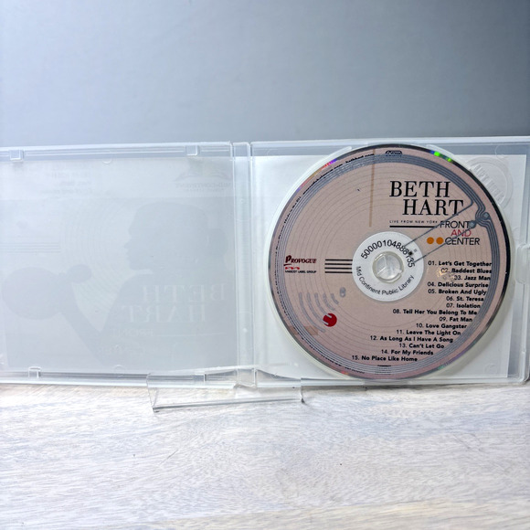 Beth Hart – Front and Center Live from New York CD 2018 Blues Rock READ - Picture 3 of 5